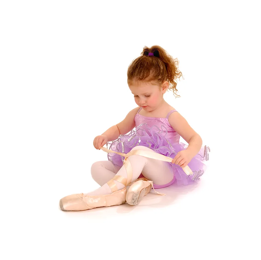 Young ballet dancer